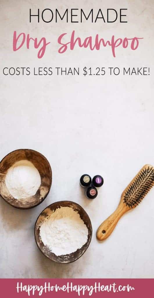 Super Simple (And Cheap) DIY Dry Shampoo Recipe Happy Home Happy Heart