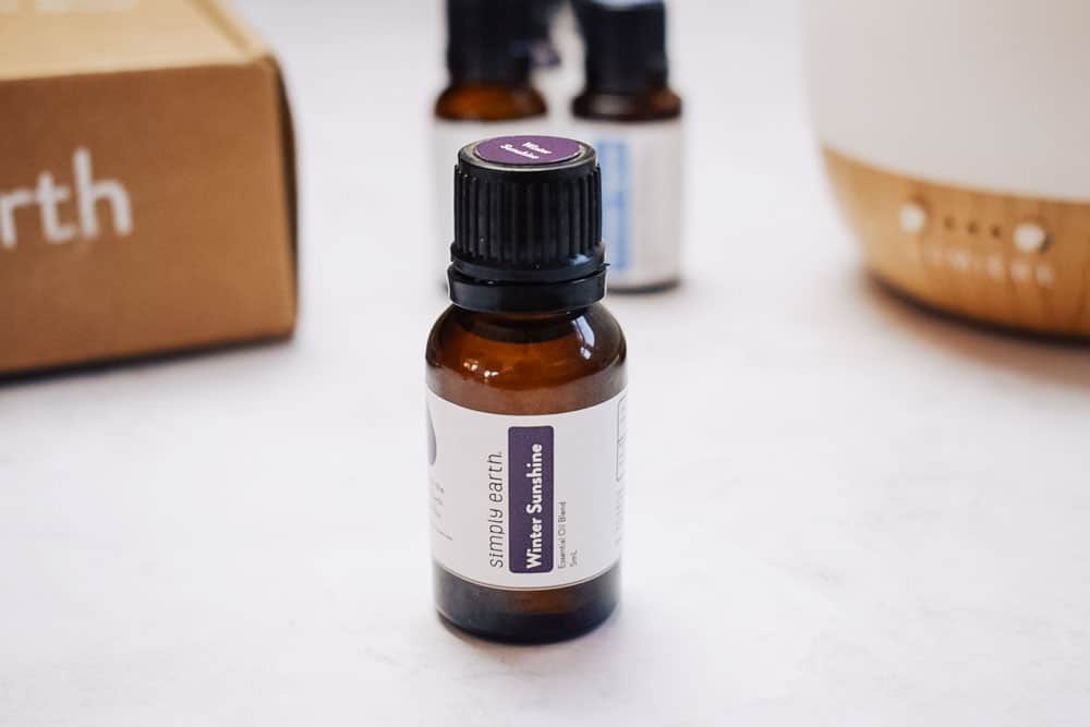 Simply Earth winter sunshine diffuser blend