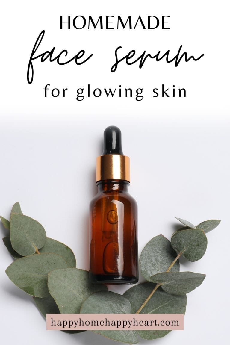 DIY Face Serum for Glowing Skin - Happy Home Happy Heart