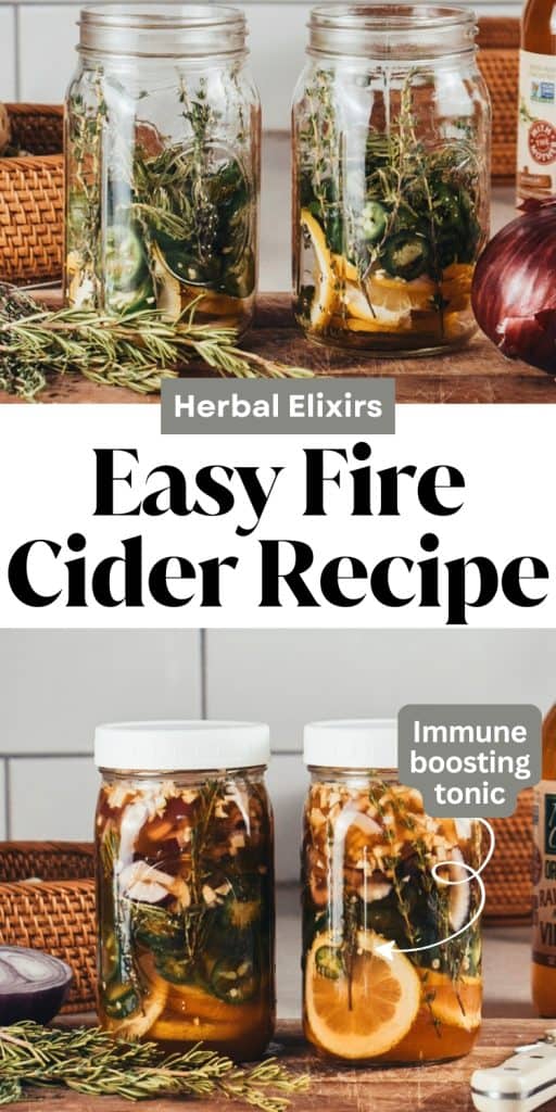 Easy Fire Cider Recipe - Happy Home Happy Heart